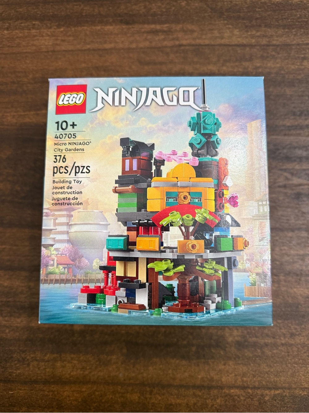 LEGO NINJAGO Micro City Gardens Building Set - Green, Yellow, Red, Blue